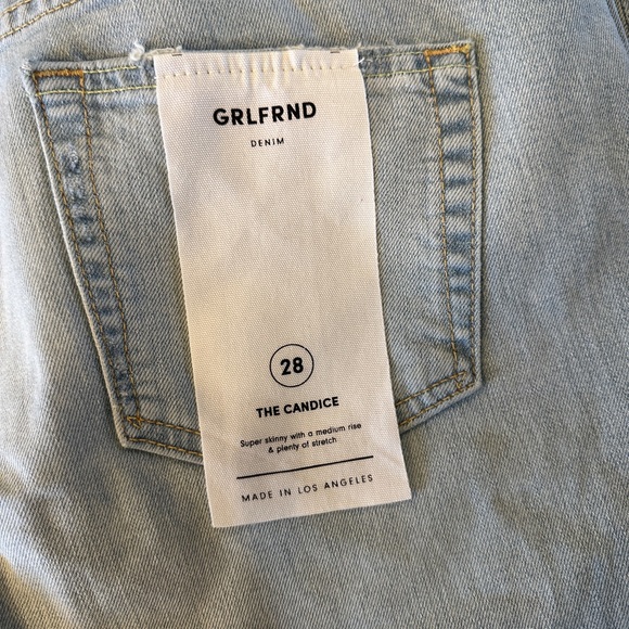 GRLFRND Candice Skinny Jeans sz 28 - Picture 4 of 5